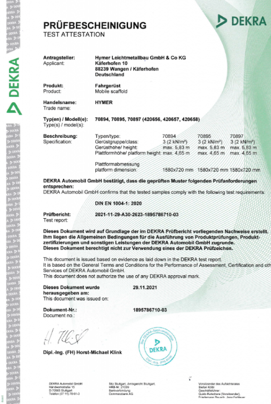 70894 certificate