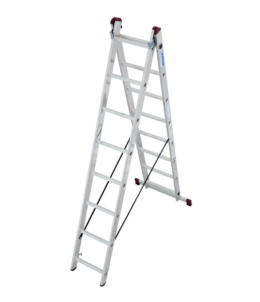 Krause 2 part combination Ladder open look down