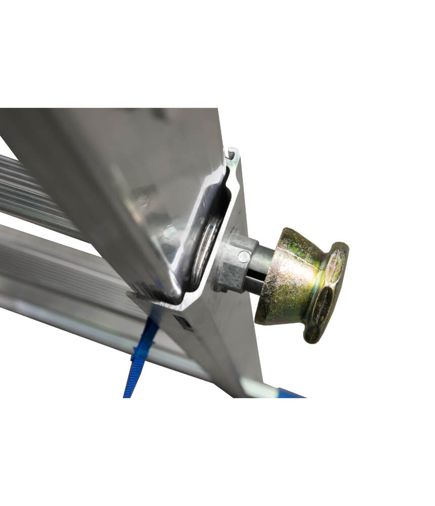 Krause Telescopic Platform Ladder adjustment