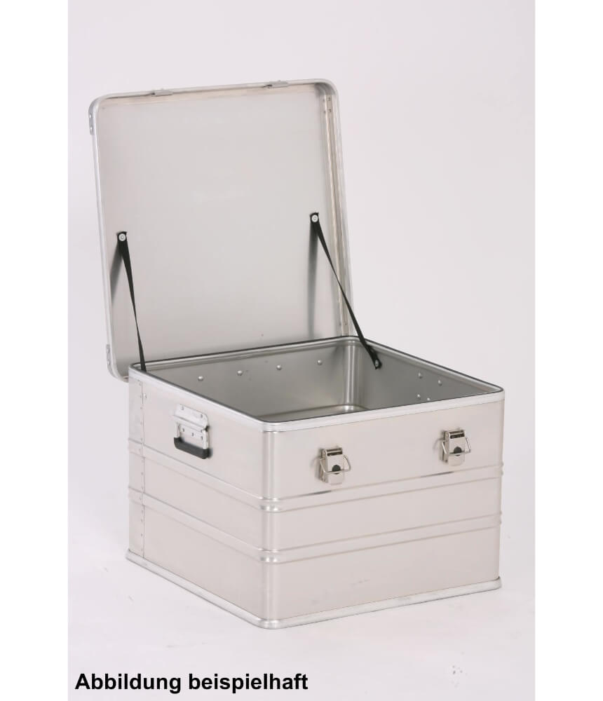Krause Aluminium Storage box open